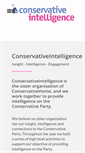 Mobile Screenshot of conservativeintelligence.com